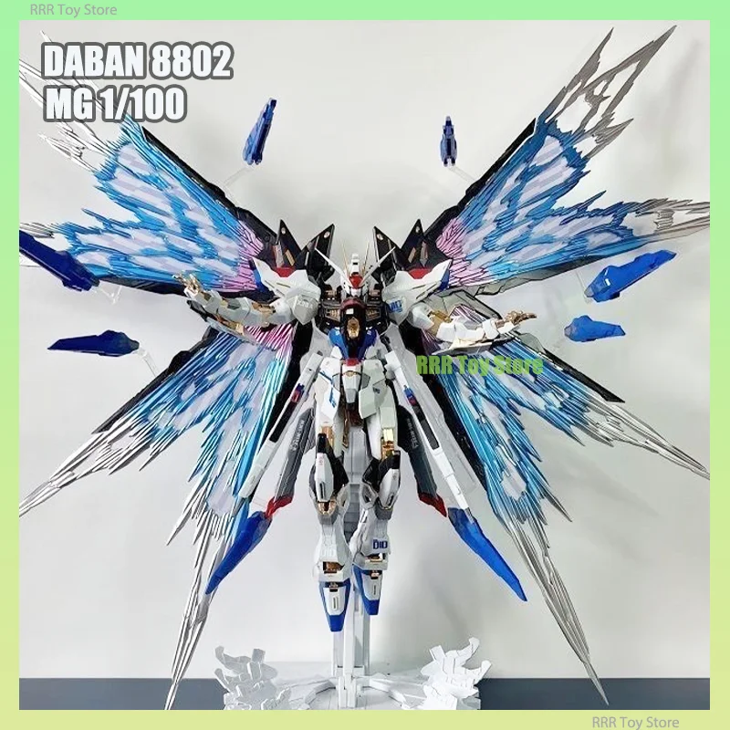 

Daban 8802 MG 1/100 Assembly Model Kit Strike Freedom MB Ver Wing Of Light Action Figures Robot Figurine Plastic Model Toy Gifts