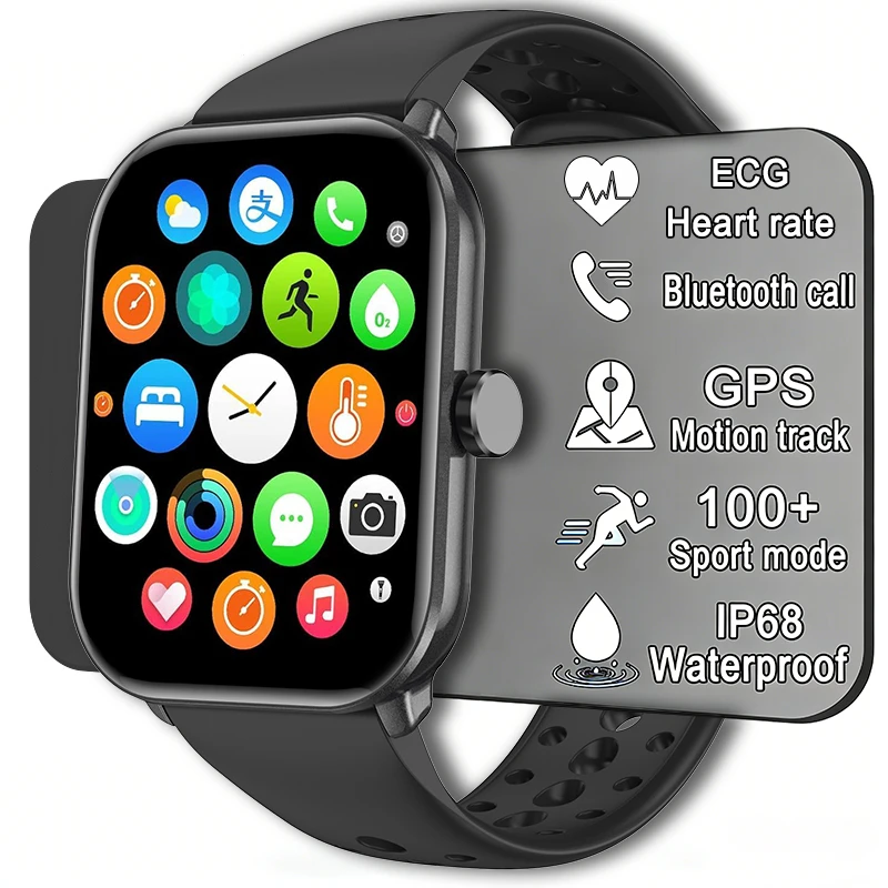 2026 New Watch 5 Sports Smart Watch Men Women AMOLED Screen 