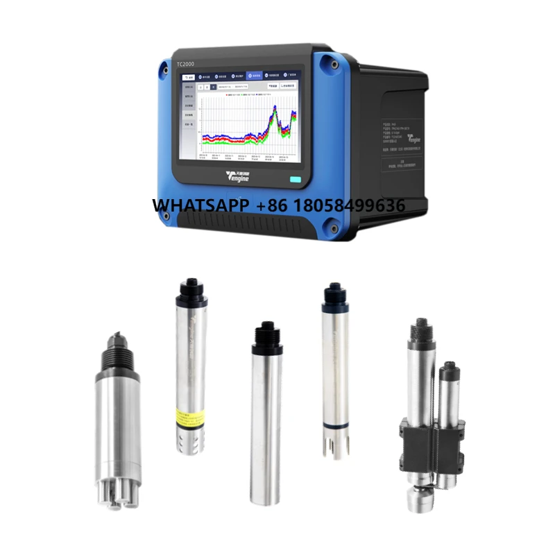 

8-in-1 Digital Online Quality Checker Analyzer Montor Real-Time ORP Multi-Parameter Water Monitor System Customizable OEM