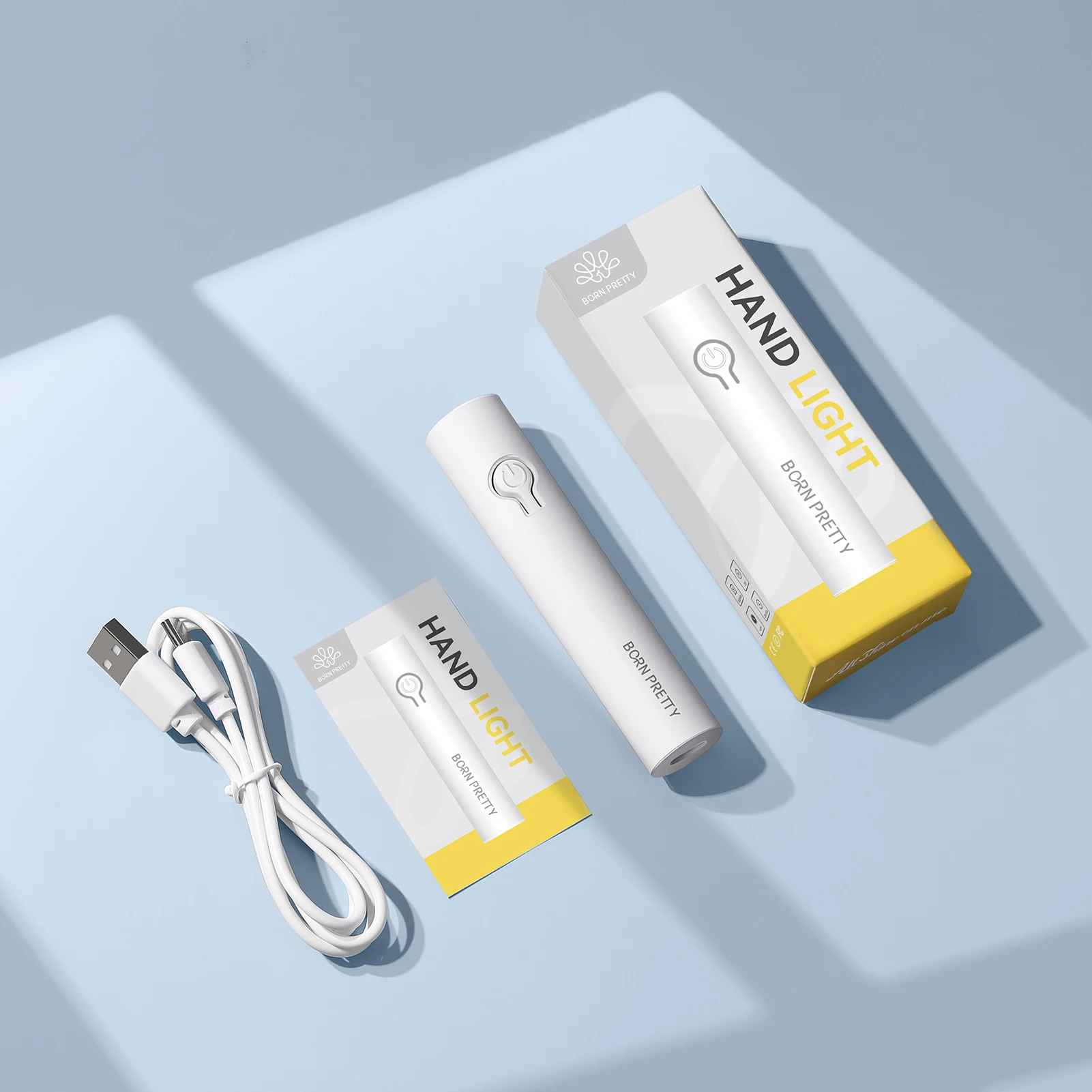 BORN PRETTY  Building Gel Tools Set Nail Debonder &Nail Glue Gel Nail Polish With Mini UV LED Nail Dryer Rhinestone Glue Gel