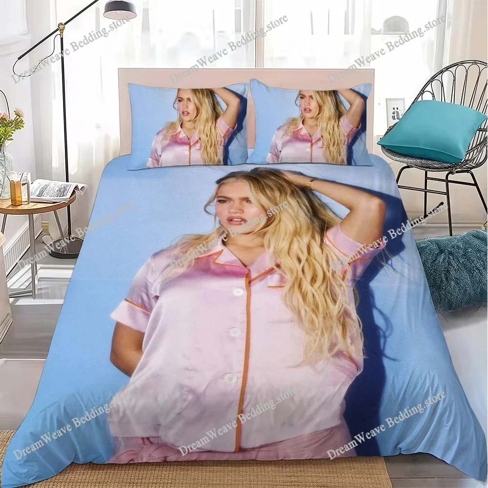 Freya Skye Duvet Cover Set Home Style Bedding Soft Laundry Cotton Bed Student Dormitory Gift