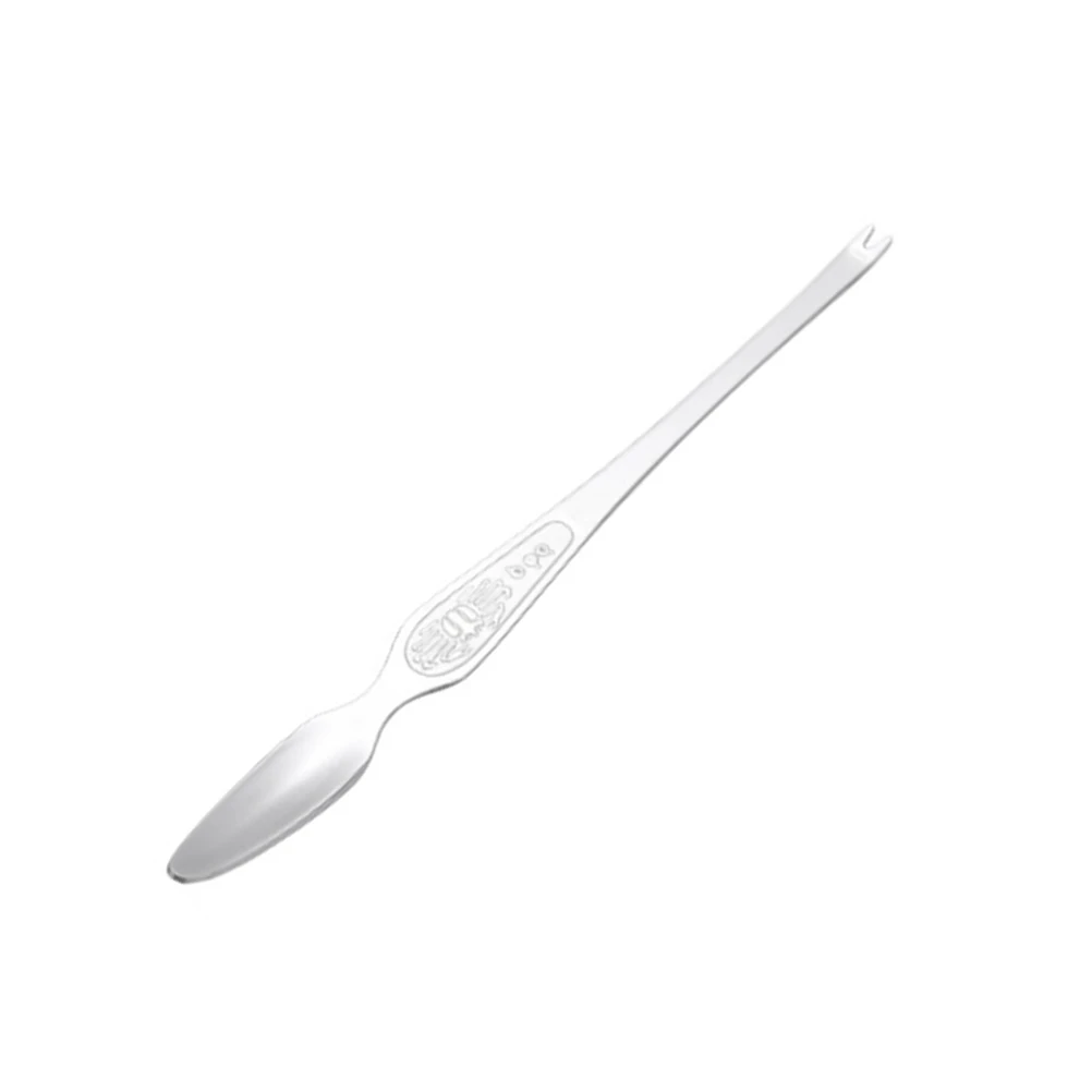 

6pcs Stainless Steel Crab Tools Seafood Eating Forks Home Restaurant Hotel Kitchen Gadgets Seafood Forks Silver 19.8X1.4Cm