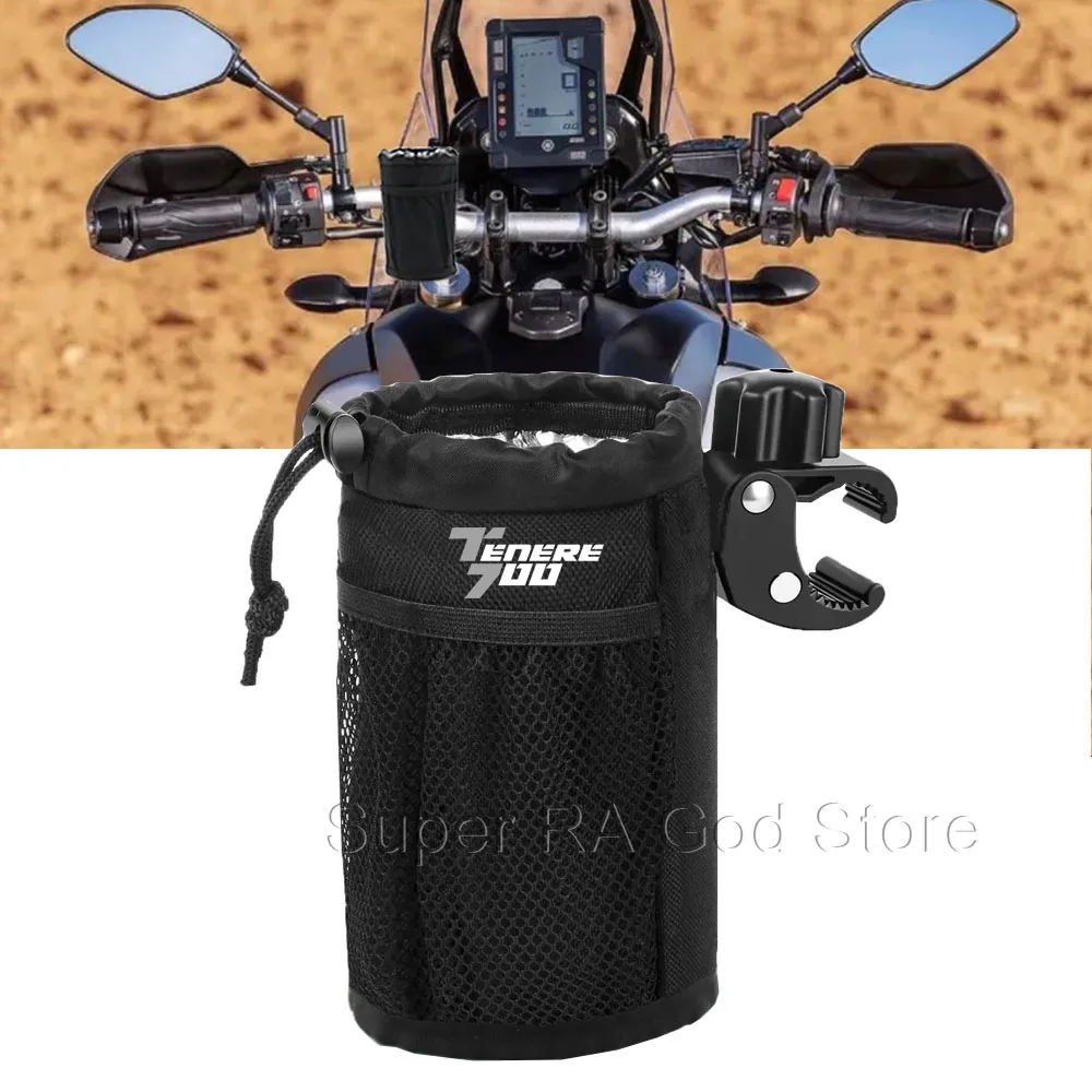 

Для мотоцикла Tenere700 1200, подстаканник из ткани Оксфорд, держатель для бутылок для питья, держатель для напитков