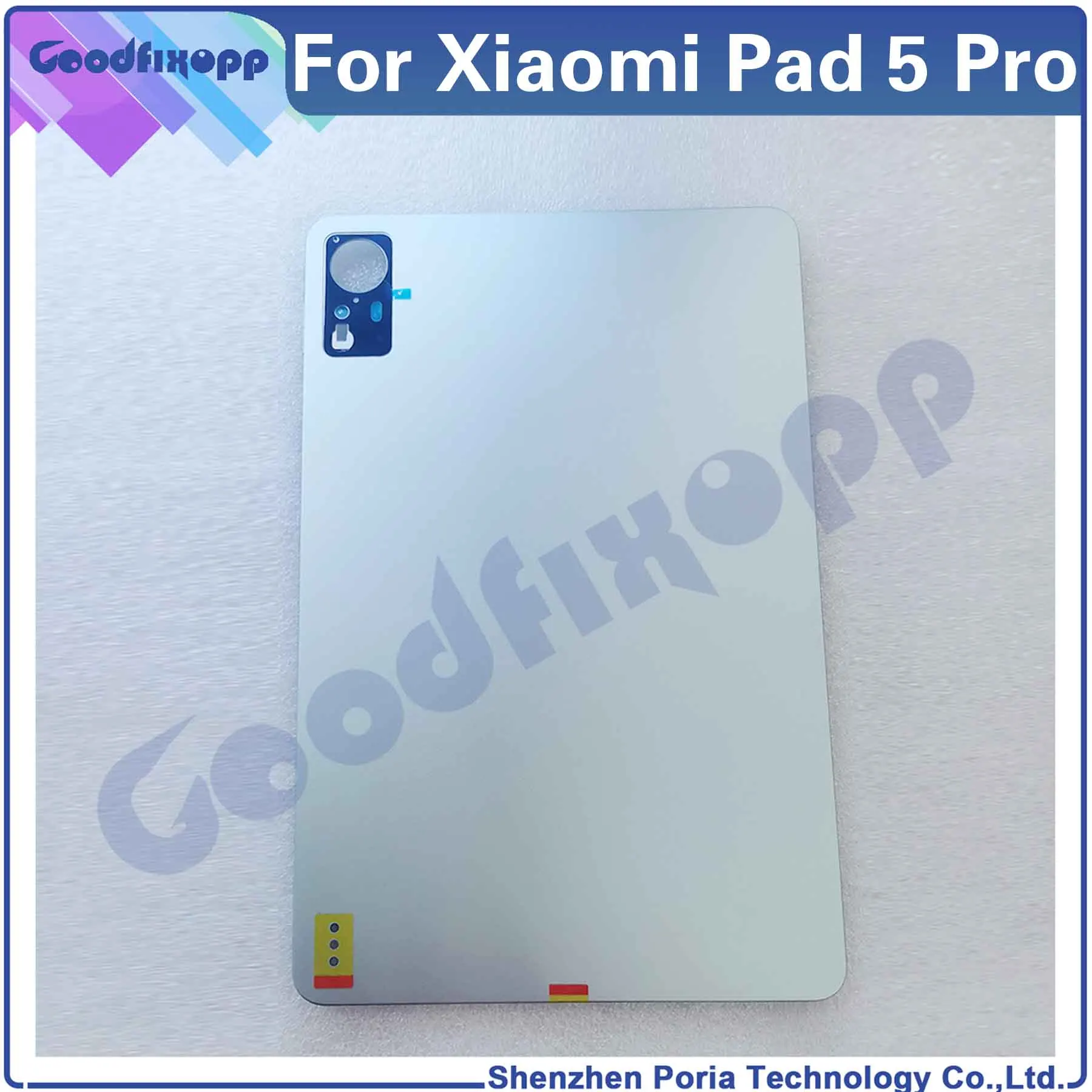 For Xiaomi Pad 5 Pro 12.4 Back Battery Cover Door Housing Rear Case Repair Parts Replacement