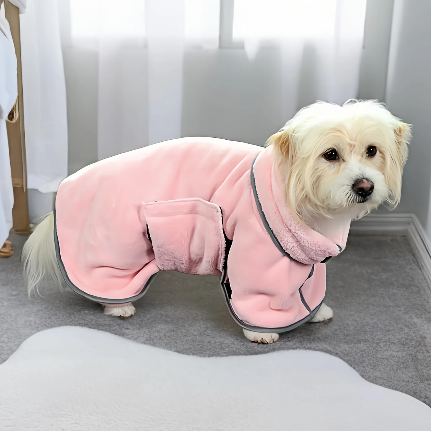 Dog Absorbent Bath Towel Image 7