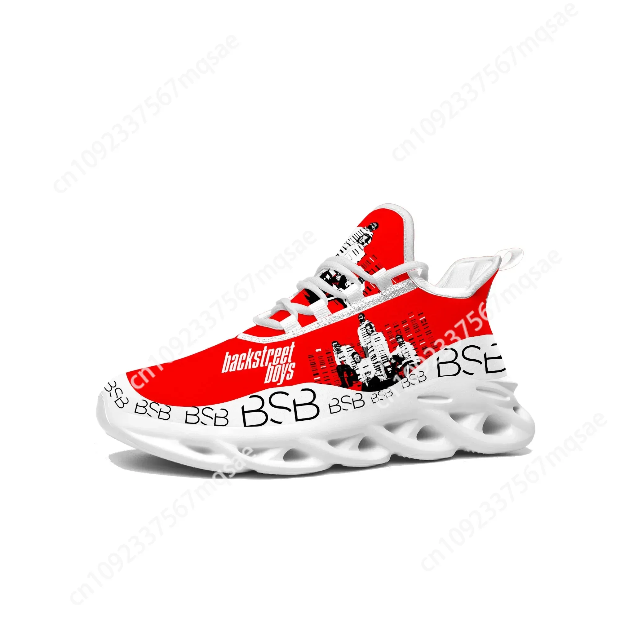 

Backstreet Boys Band BSB Flats Sneakers Mens Womens Pop Sports Running Shoe Sneaker Lace Up Mesh Footwear Tailor-made Shoe White