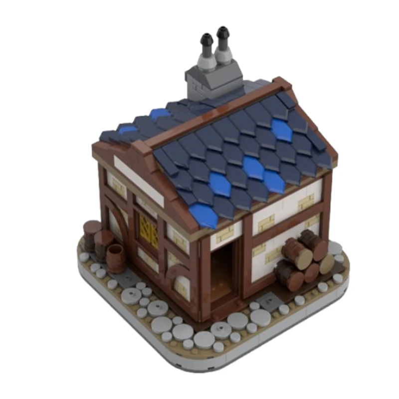 32 بقعة MOC-132152 154563 عرض الشارع العمارة تجميع الجسيمات الصغيرة اللبنات لغز لعبة نموذج طقم هدايا حلية #6