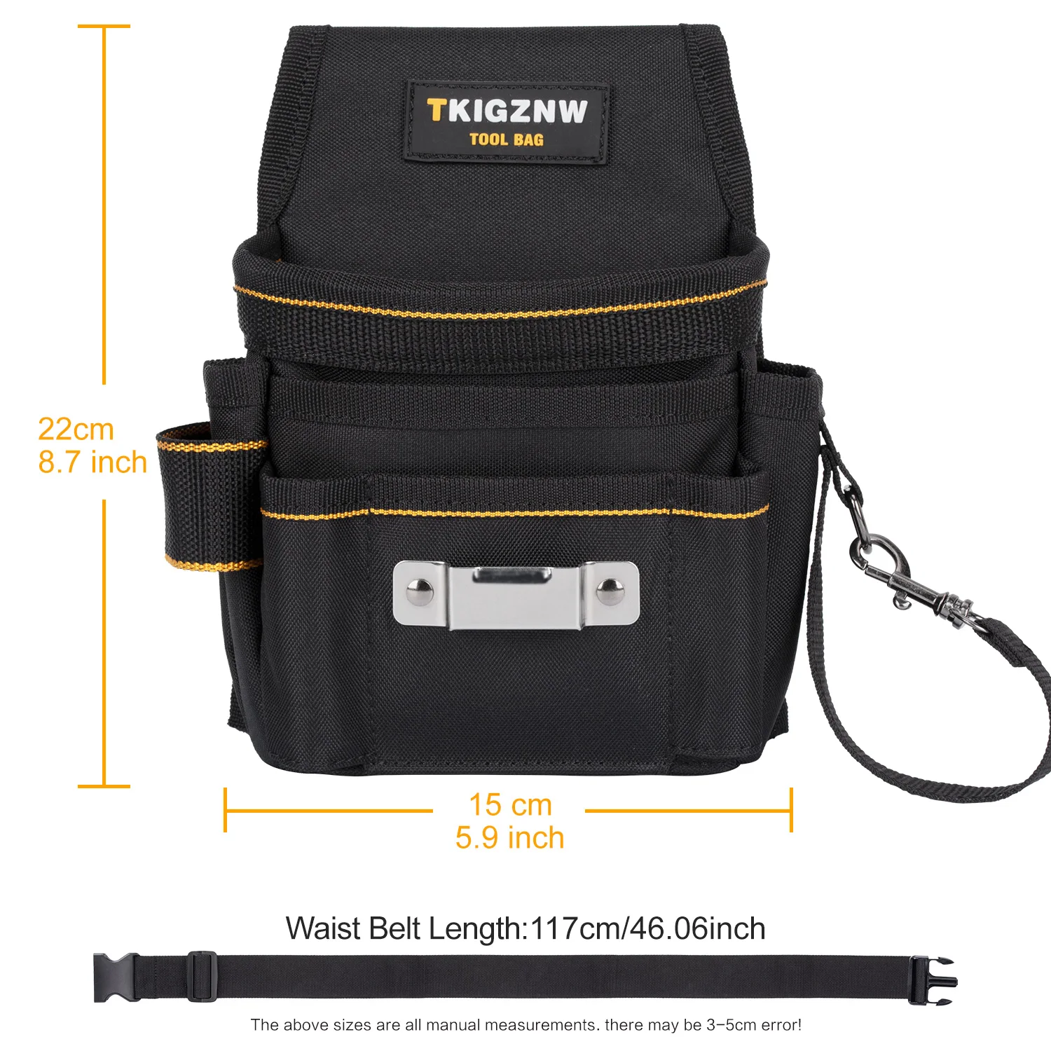 TKIGZNW Tool Belt Tool Bag Tool Belt Pouch/Utility Belt/Work Apron for Carpenter and Gardener