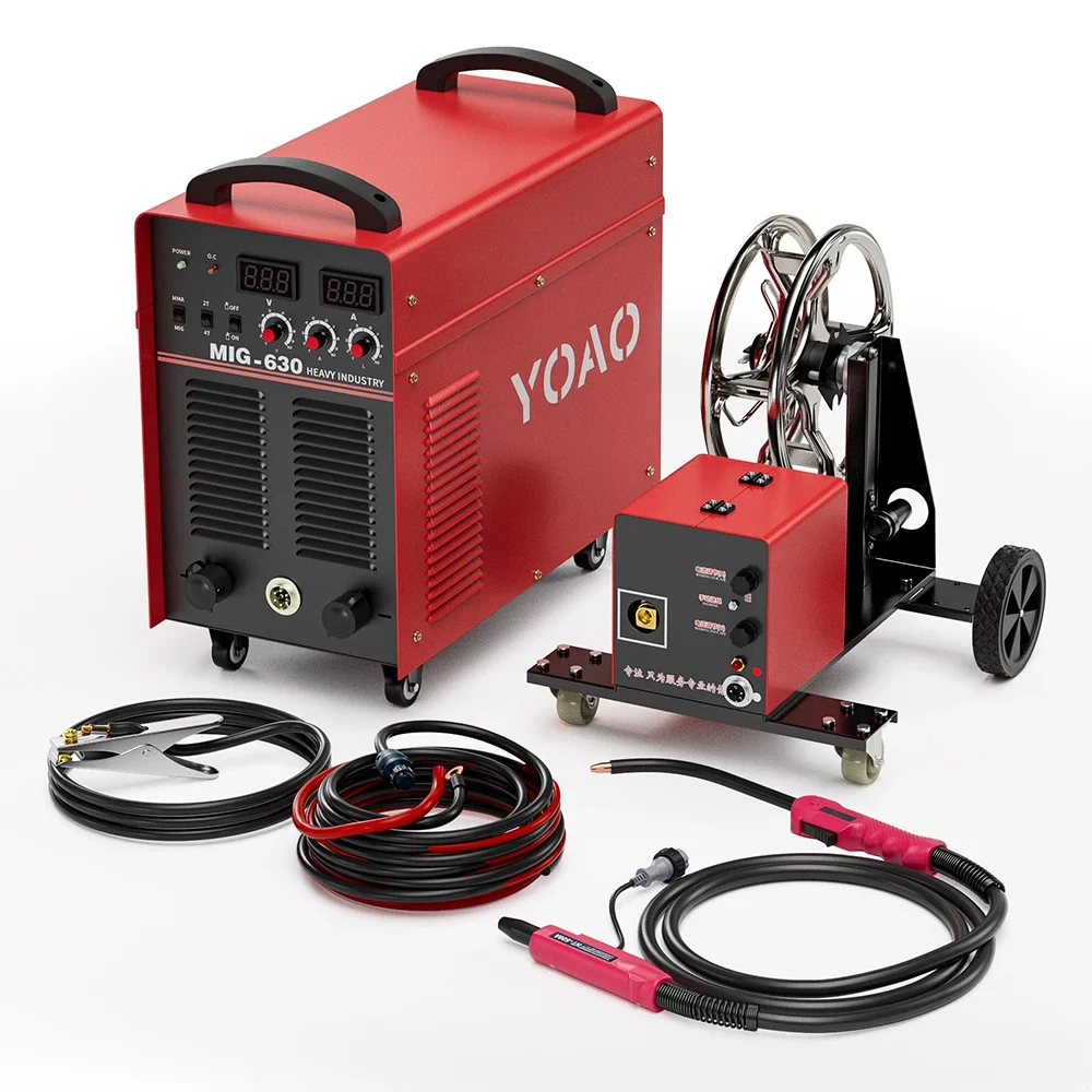 YOAO 380V MIG-630/800/1000 IGBT Inverter Co2 MIG Welding Machine From Professional Manufacturer