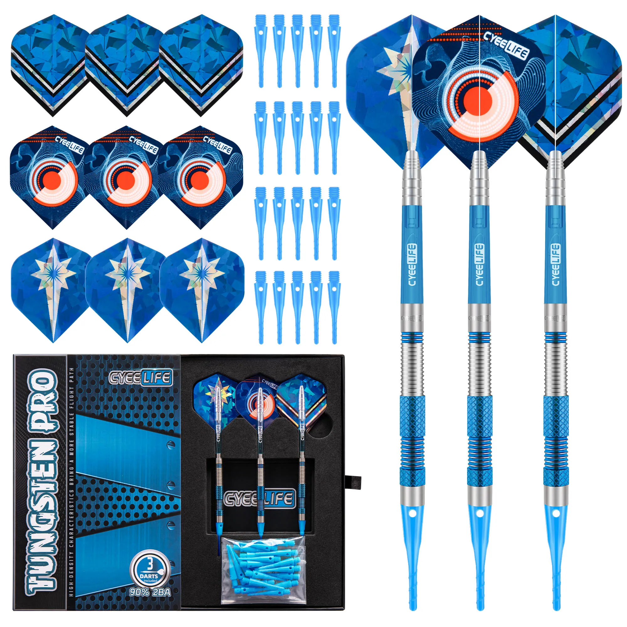 cyeelife-16g-hard-tungsten-soft-dart-total-weight-188g-90-tungsten-steel-professional-competition-home-entertainment-dart