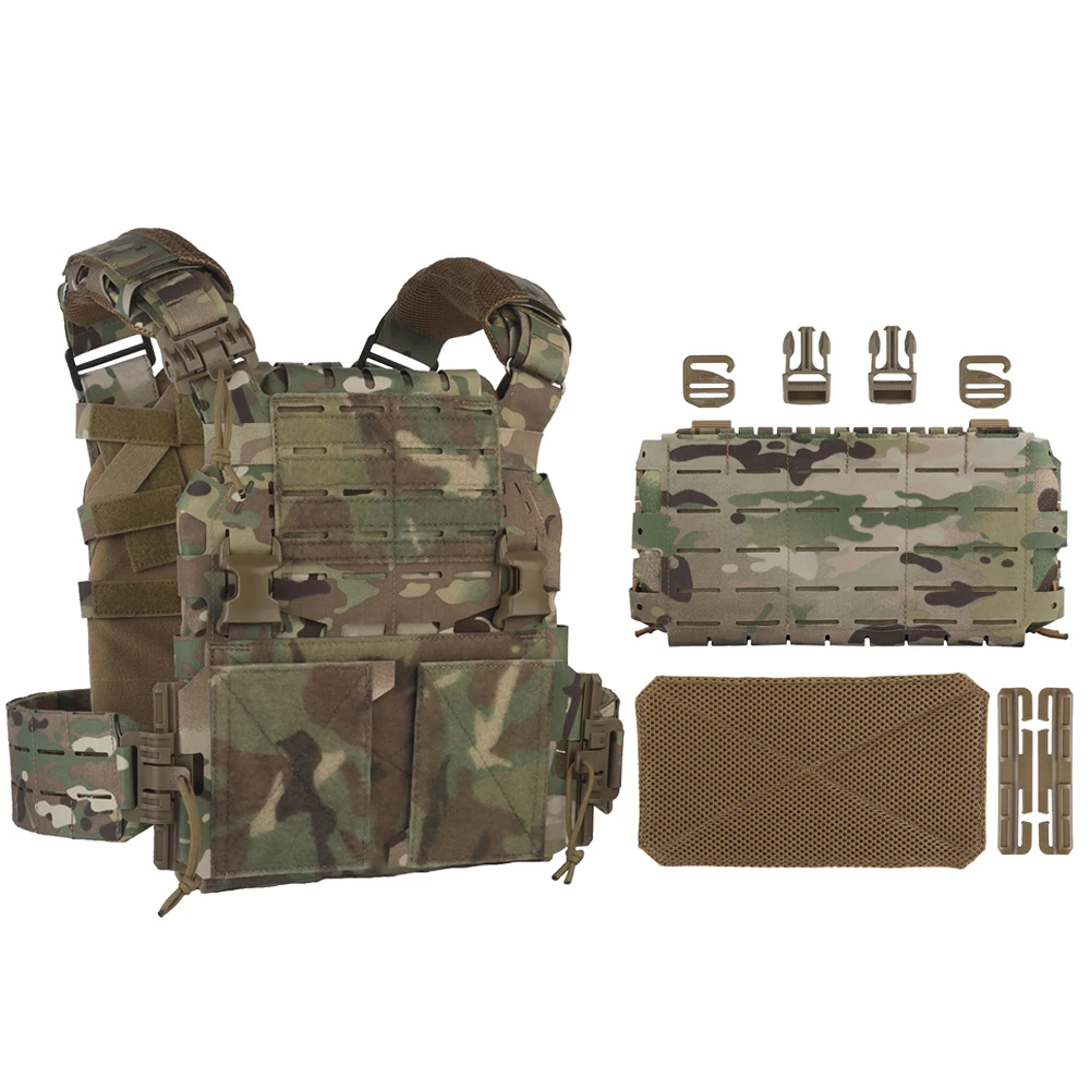 

Тактический бронежилет ARC Plate Carrier V2 Assault Rig для боевой подготовки, защитный жилет с подсумком для магазинов ARC, быстросъемная система MOLLE