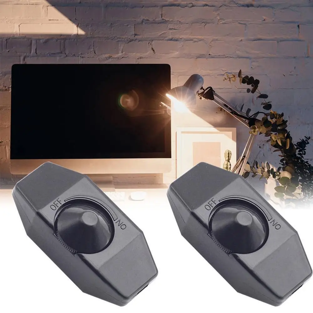 1Set Lamp Dimmer Cord Switch Plug Led Dimmer Switch Table Floor Light Button Accessories For DIY Lamp Power Cord Controller Knob
