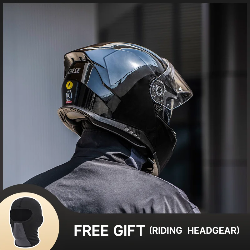 

Newest Full Face Helmets Crash Motorbike Protective Gear Flip Up Helmet Motorcycle Double Sun Visor Capacete De Moto Masculino