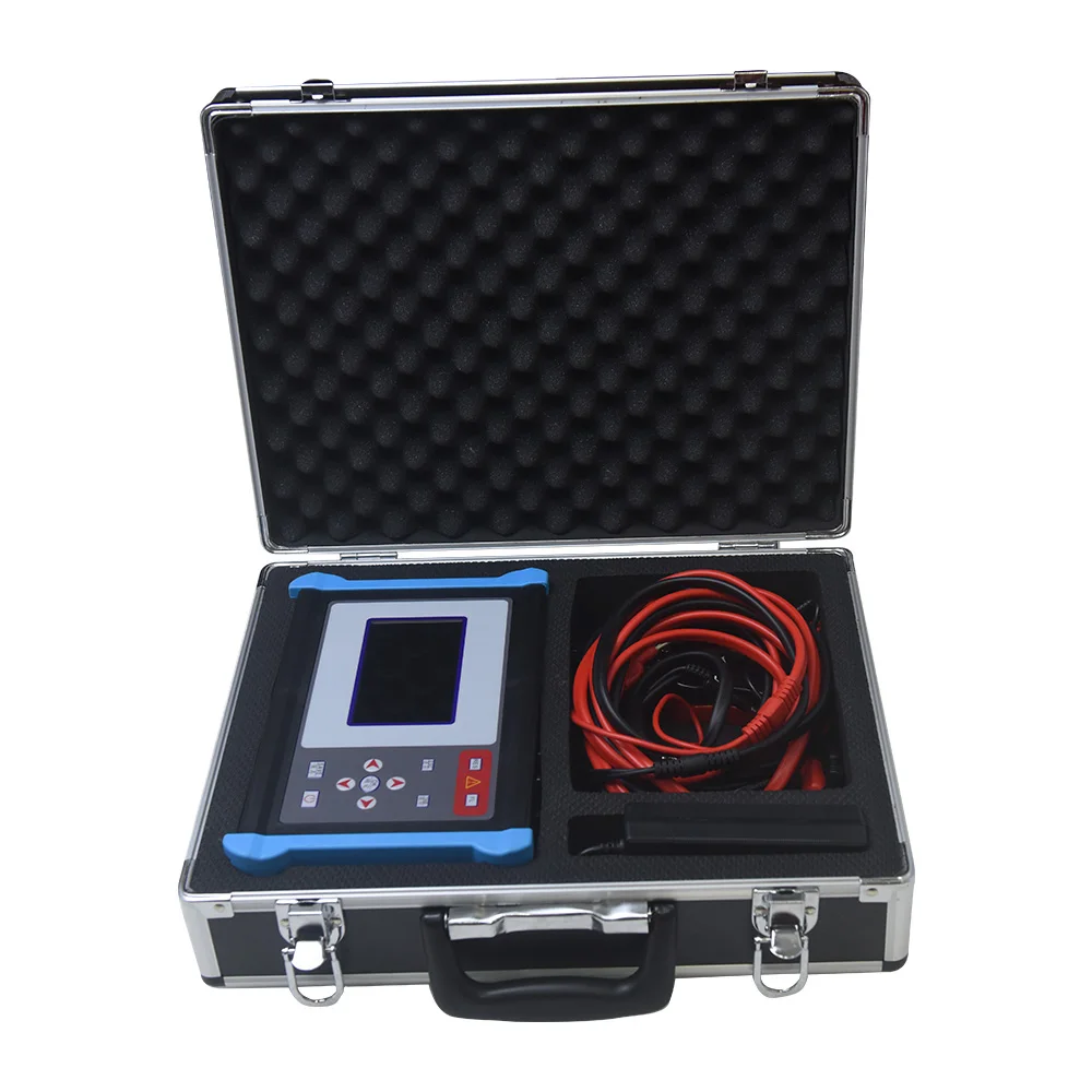 Handy DC Resistance Tester 10A Winding Resistance Test Meter Transformer 600W Ohmmeter DC Resistance Tester Milliohmmeter