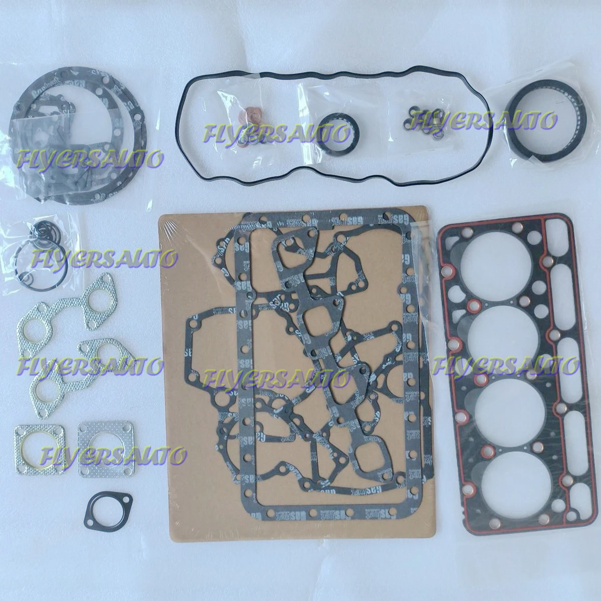 

Engine Repair Kit FULL GASKET SET V2203 for Kubota Engine Repair Parts # FLYERSAUTO FORKLIFT PARTS