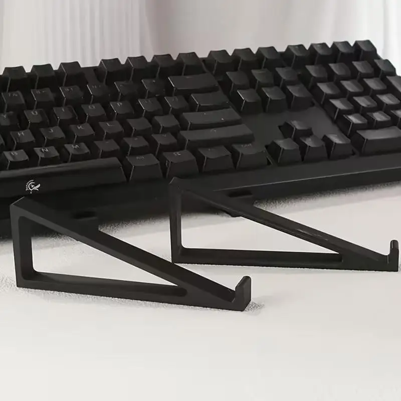 Soporte Inclinable para Teclado, Elevador Ergonómico para Teclado con Base Antideslizante, Ángulo Ajustable, para Escritorio, Hogar y Oficina