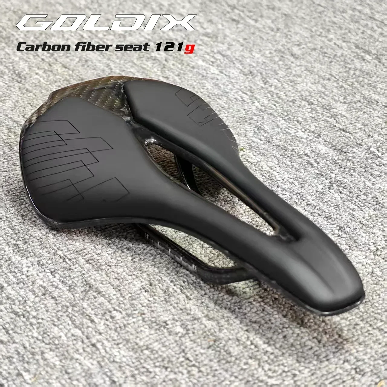 

GOLDIX Ultralight Carbon Fiber PU Leather Bicycle Saddle Road Bike Racing Saddle Bicycle Seat Bicycle Seat Accessories