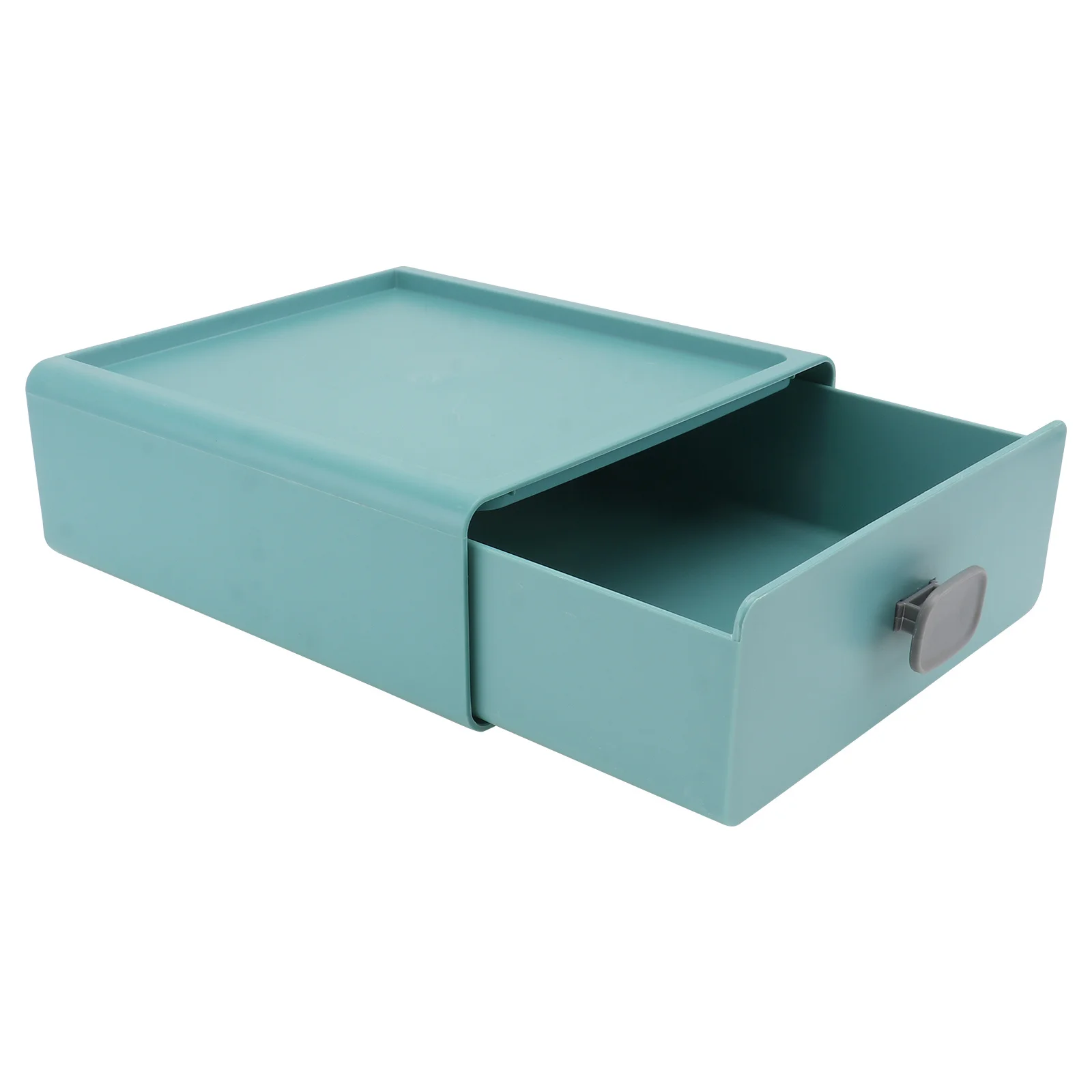 

1Pcs Desktop Storage Box Drawer Type Sturdy PP Plastic Organizer for Home Office School Supplies Pens Cosmetics
