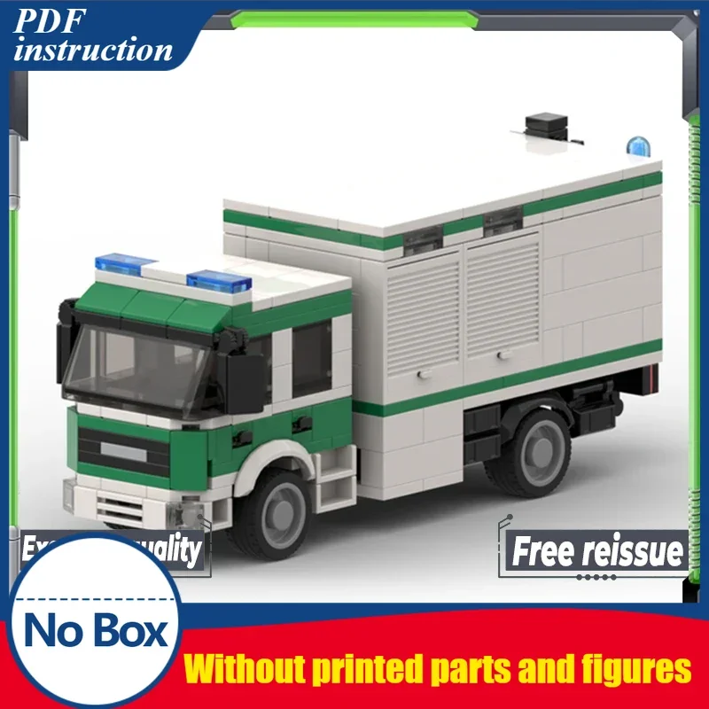 

City Car Model Moc Building Bricks Water Rescue Equipment Vehicle Technology Modular Blocks Gift Christmas Toy DIY Sets Assembly