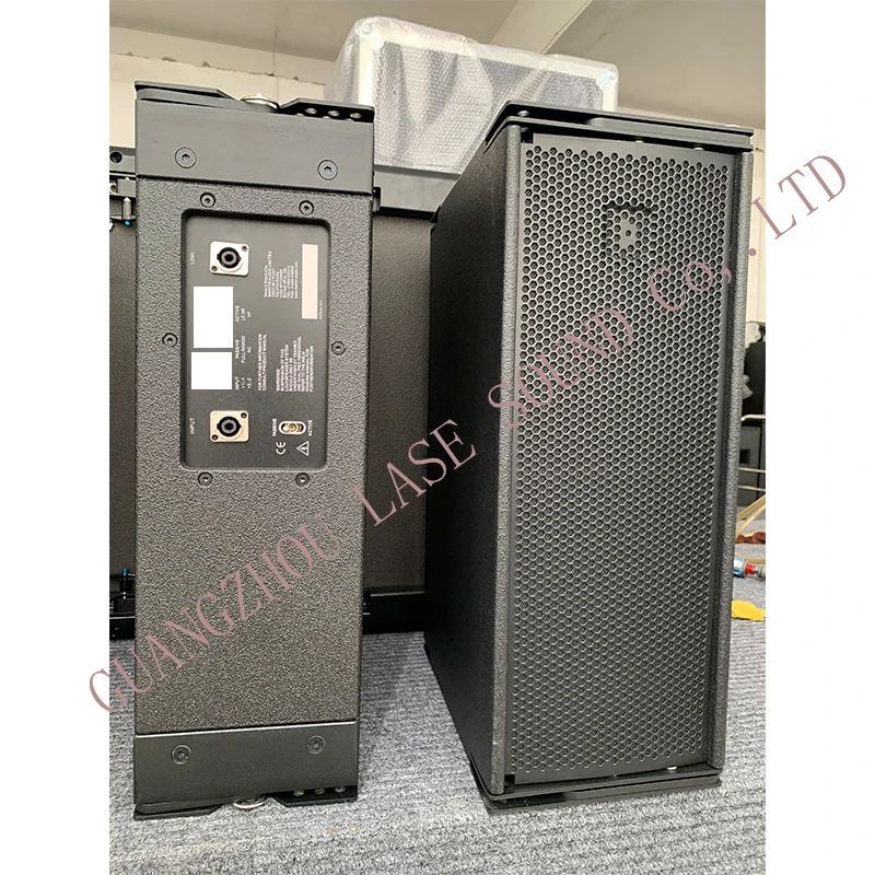 Picture 5: Full Range Dual 8 Inch Line Array Speaker System Three Way Line Array Speakers PA System Outdoor Concert Sound System