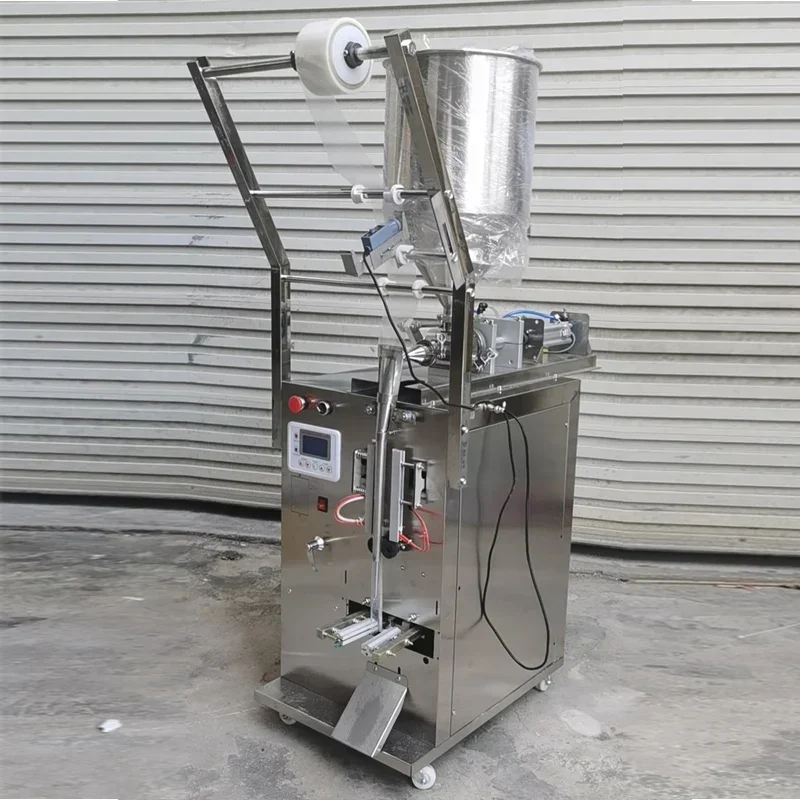 

Pneumatic Salad Dressing Sauce Packing Machine Automatic Paste Packaging Machine