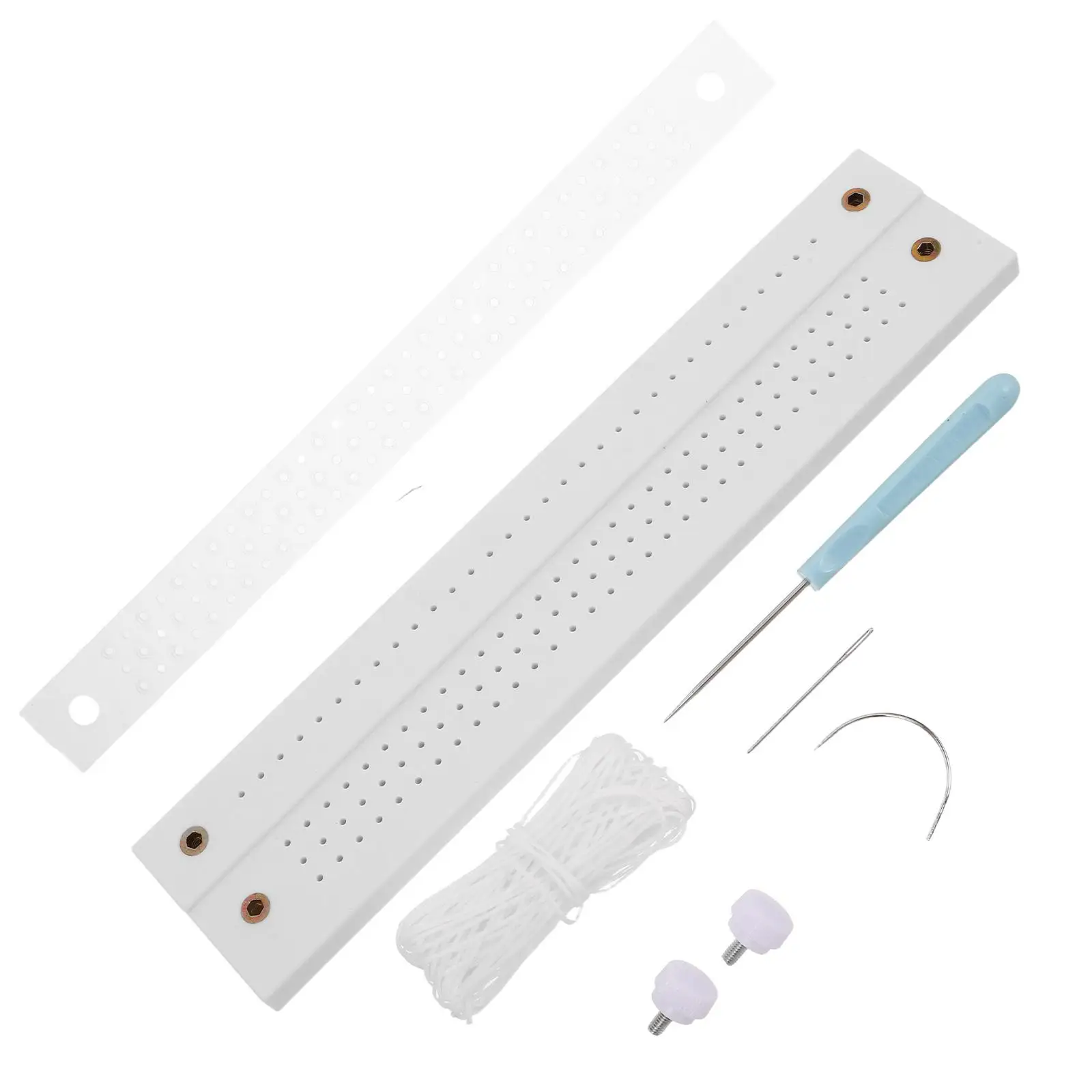 

Diary Tool Set Bookbinding Ruler Manual Paper Press Supplies Repair Kit Wax Thread for Making
