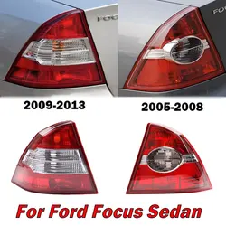 For Ford Focus Sedan 2005-2013 Car Left Right Rear Brake Tail Light Turn Signal Lamp Housing Without Bulb Auto Accessories NEW