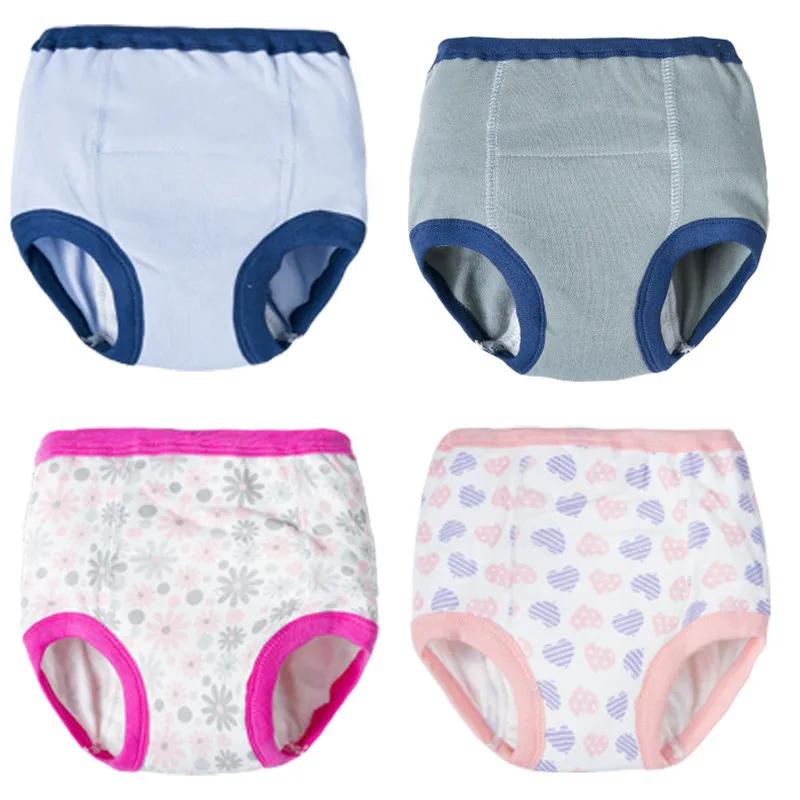 New Training Pants Ecological Diapers Reusable Baby Kids Cotton Potty Infant Shorts Underwear Cloth Diaper Nappies Child Panties