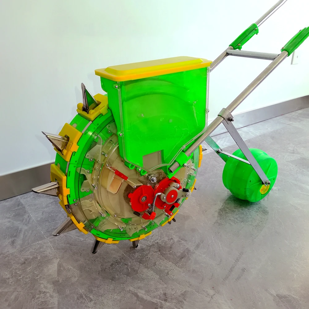 Hand push vegetable seeds millet seeding machine with low price