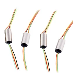 Mini slip rings OD 6.5mm Miniature conductive slip ring cap type signal collector ring UAV handheld pT-stabilized camera