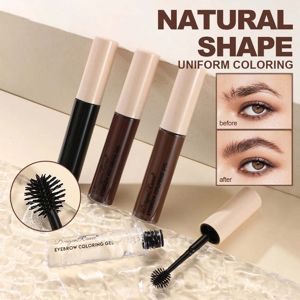 Nieuwe waterdichte transparante wenkbrauwstylinggel Langdurige fixerende natuurlijke make-up Heldere vloeibare wenkbrauwvormende crème Zeepmake-up