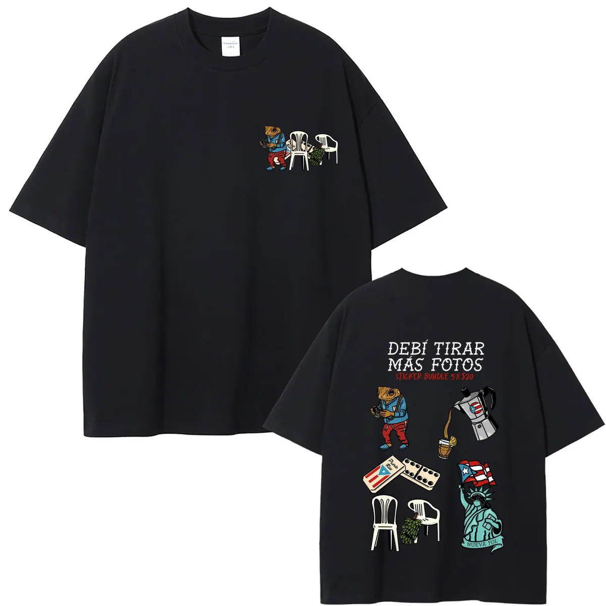 

Rapper Bad Bunny T-shirt Debi Tirar Mas Fotos DTMF T Shirts Men Women Hip Hop Oversized Tshirt Unsiex Casual Soft Cotton Tees