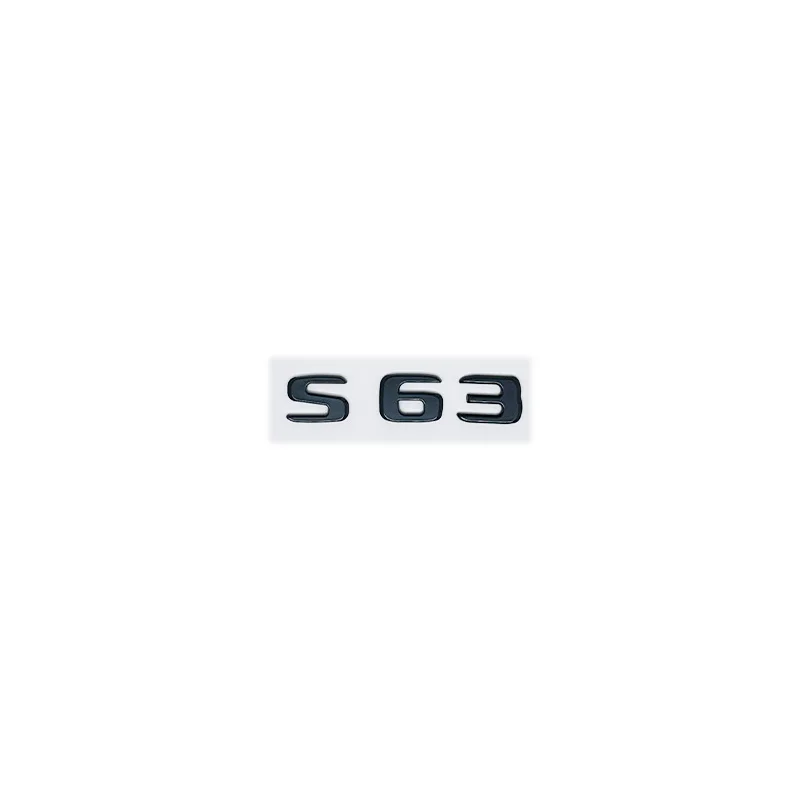 3D Letters S63 S65 V12 Biturbo V8Biturbo 4matic+ ABS Emblem for Mercedes Benz W222 W223 Car Fender Trunk Logo Sticker - view 6
