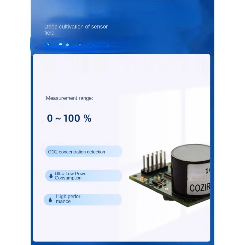 COZIR-WX-20 COZIR-WV-60 Low Power Consumption and Large Range Infrared Carbon Dioxide Sensor