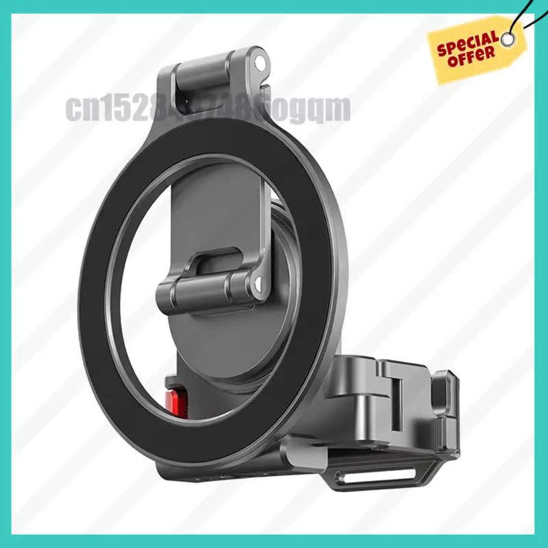 -ABJZ Soporte de teleprompter para DJI Osmo Pocket 3 Marco adaptador magnético con soporte de expansión de cámara de cuerda de mano