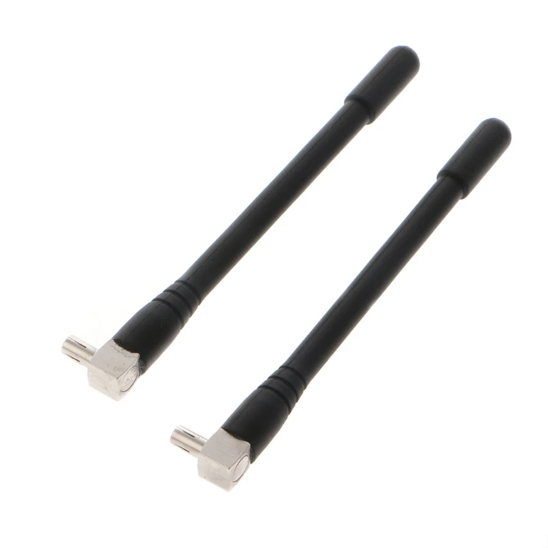 2 Pcs GSM 2.4G Antenna with TS9 Plug Connector 1920-2670 Mhz For Huawei Modem