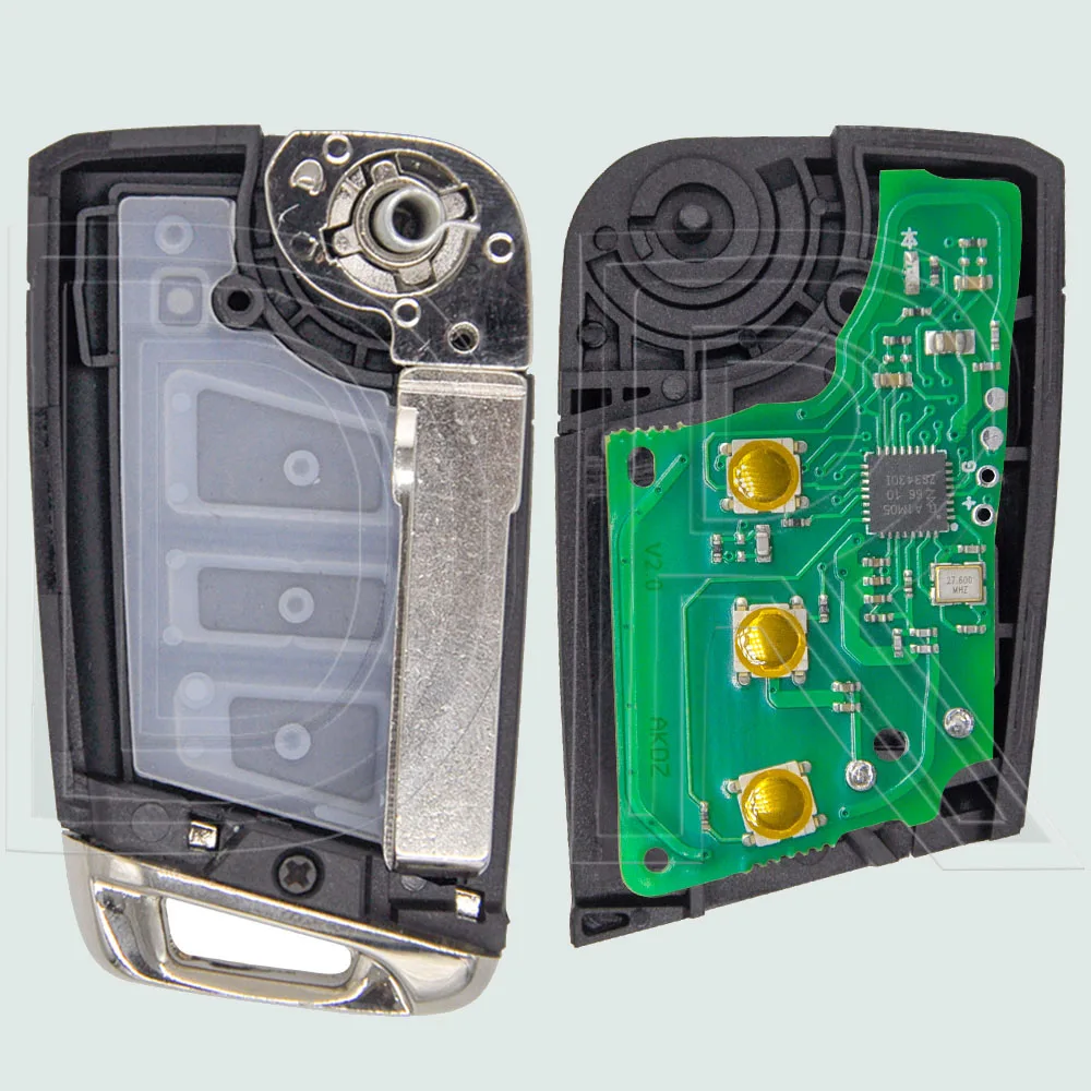 DR MQB48 ชิป 315/433MHz Keyless Go รถรีโมทกุญแจสําหรับ VW Volkswagen Golf 7 MK7 Tiguan Touran POLO Skoda ที่นั่ง