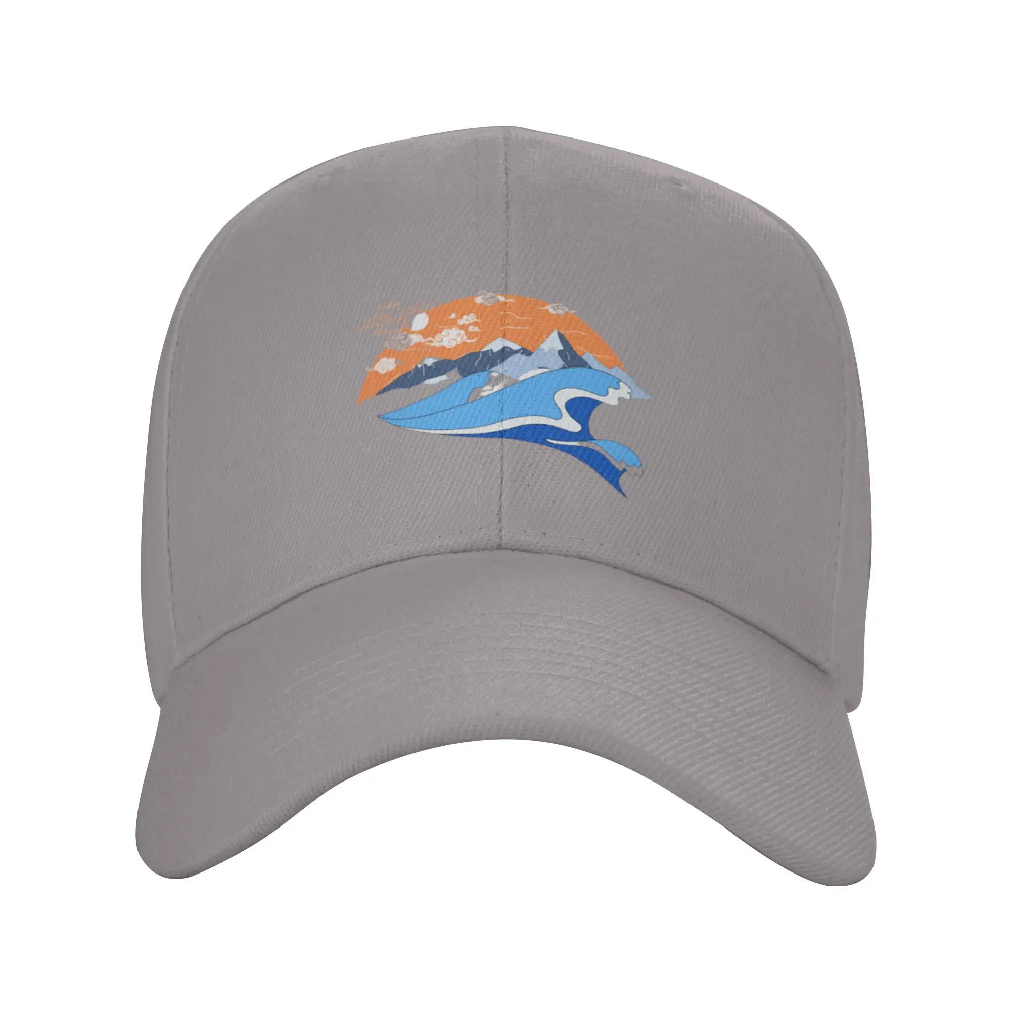Hot Sale Mountain waves outdoor Baseball Cap  Comfortable Sun Visor  Bike Tour Sun Visor