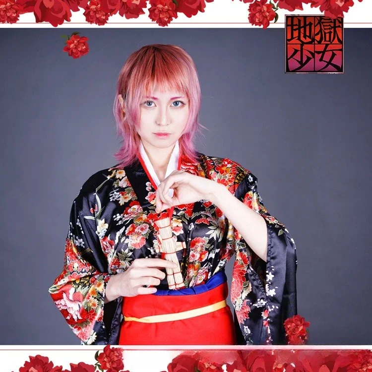

Yukata Women Clothing Traditional Ethical Style Street Wear Stage Vibrating Sleeves and School Uniforms Role-playing Costume