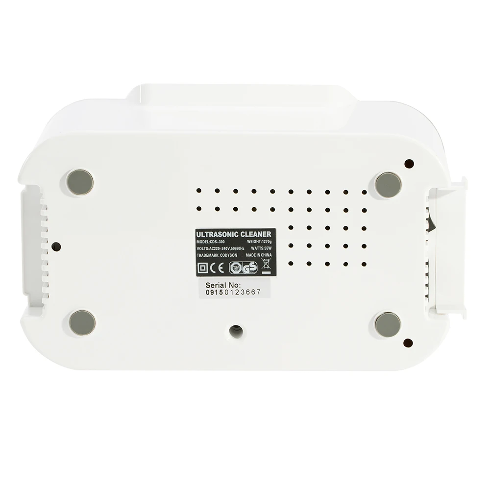 Ultraschallreiniger CDS-300 Digitaler Ultraschall Leistungsstarker Ultraschall-Make-up-Pinselreiniger Ultraschallreiniger Codyson
