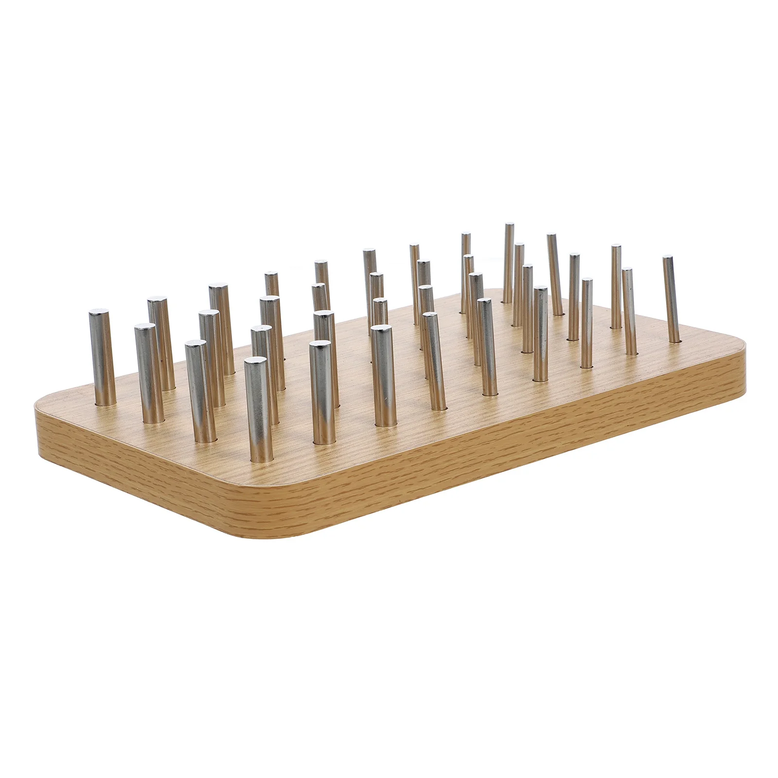 

Wooden Peg Board Finger Rehabilitation Hand Eye Coordination Training Occupational Rehabilitation Board for Fine Motor Skills