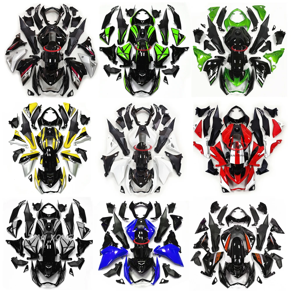 Spritzguss Karosserie Cowling Schwarz Grün Hochwertiges Motorrad für Kawasaki Z800 2013 2014 2015 2016. Vollverkleidungsset