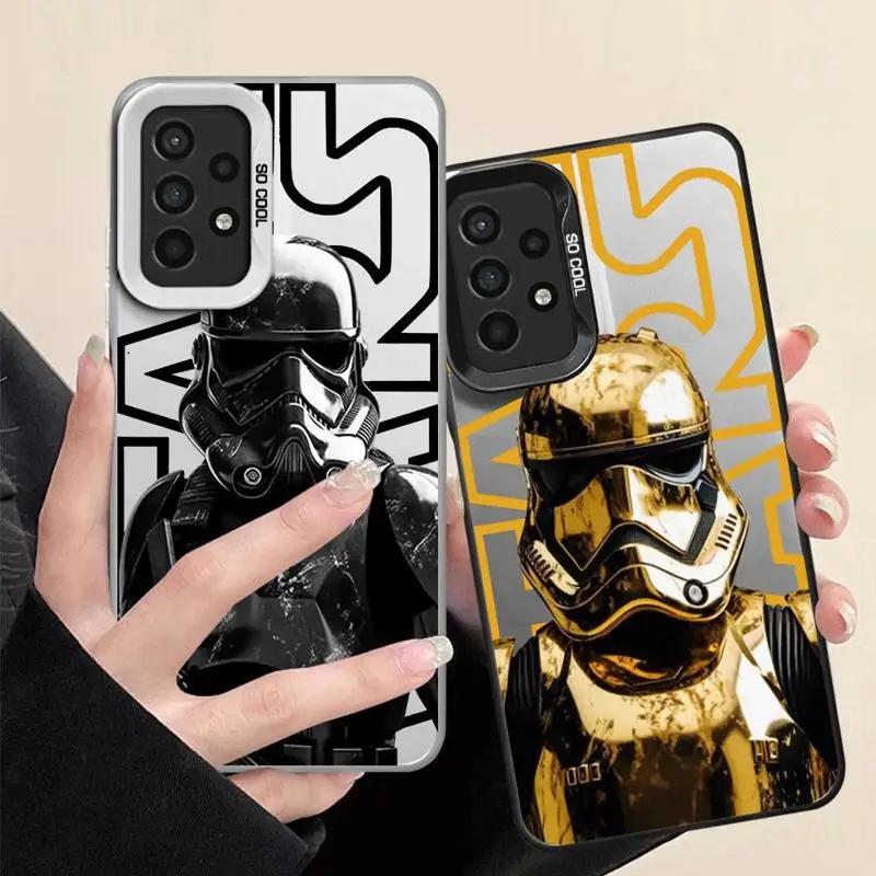 Star Mandalorians W-Wars Phone Case for Samsung Galaxy A15 A25 A52 A72 A51 A71 4G A73 A55 A54 A53 A52s 5G Shockproof funda Cases