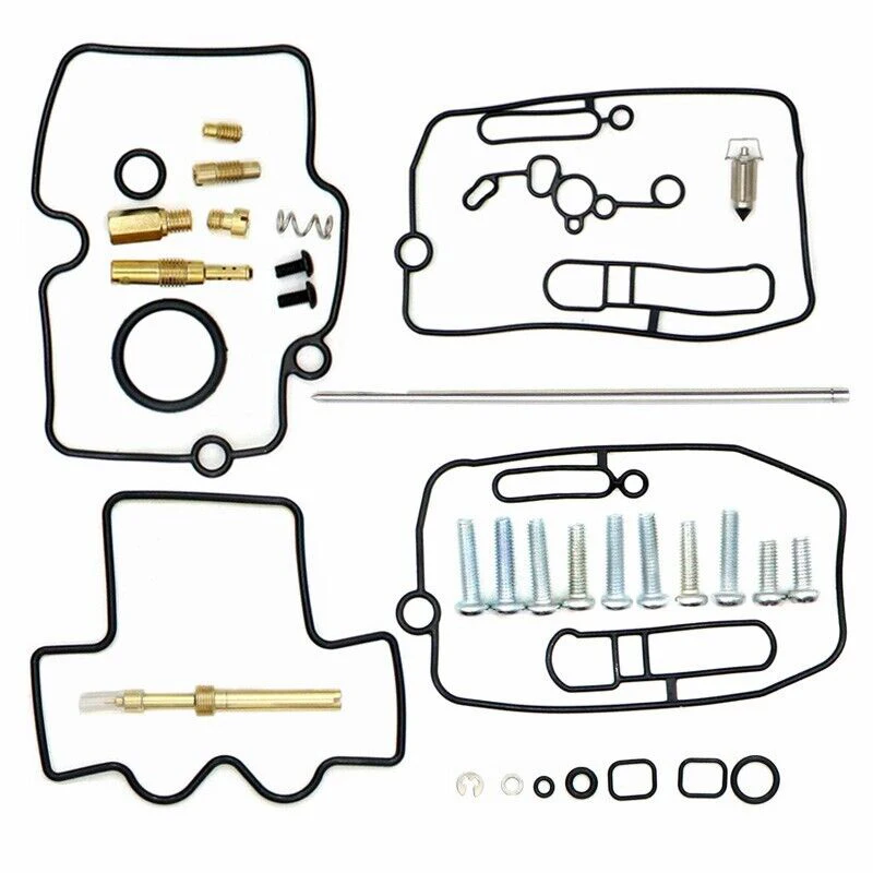 1 Set Motorcycle Carburetor Carb Rebuild Repair Kits Fit for Yamaha YZ250F YZ450F 2009 2008 2007 2006 2005 2004 2003