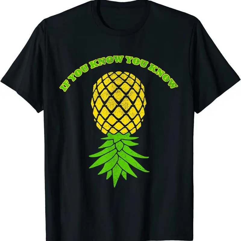 New Limited Upside Down Pineapple T Shirt Sharing Swinger