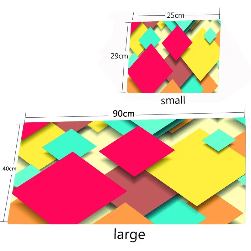 

Mouse Mat Keyboard Mousepad Colorful Kawaii Gaming Mouse Pad Anime Large Desk Mats for Laptop Big Gamer Pads Carpet Accessories