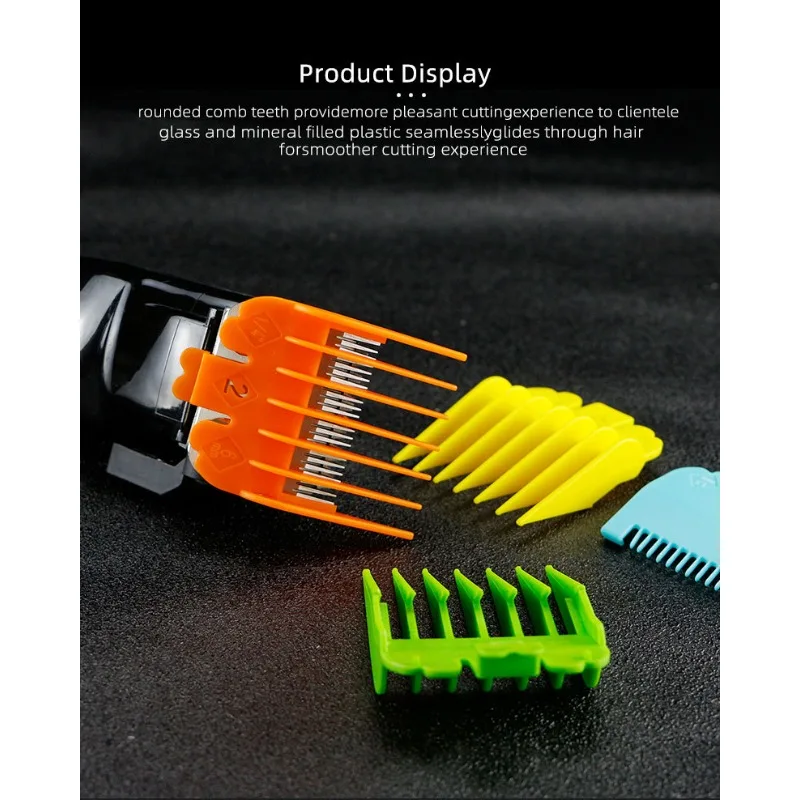 Hair Clipper Limit Comb Guide Limit Comb Trimmer Guards Attachment 1.5-25mm Universal Professional Hair Trimmers Colorful