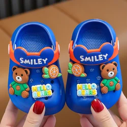 Pantofole estive Zoccoli da giardino Scarpe Ragazzi Ragazze Sandalo da spiaggia Bambini Leggero e traspirante Simpatico cartone animato Slip On Muli Pantofola per bambini