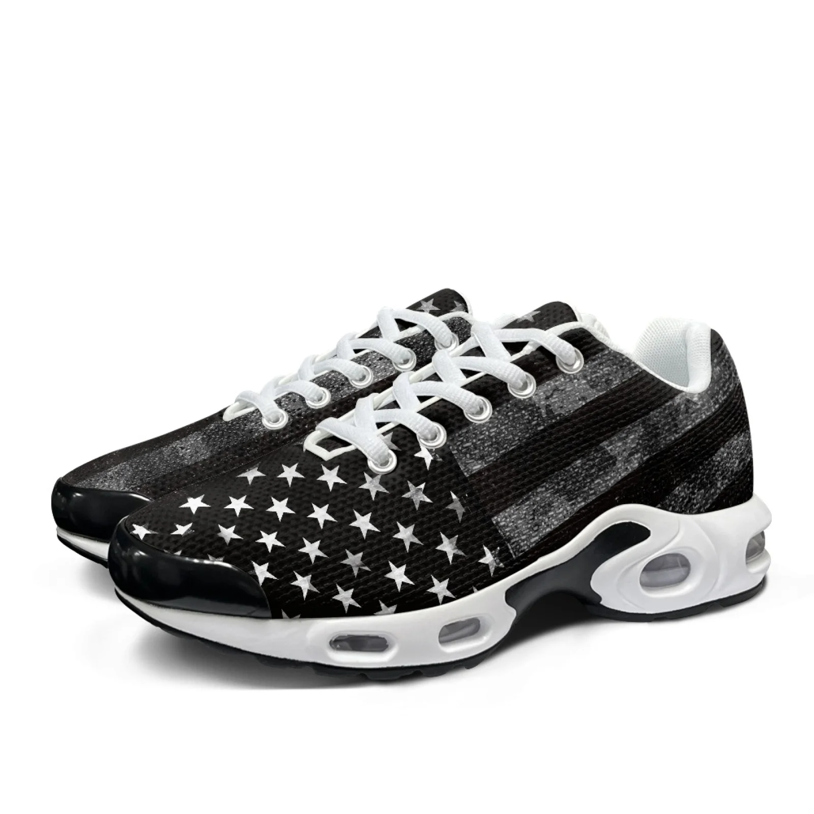 XIXIRIMIDO Air Cushion Sneaker Women's Running Shoe Nurse Shoes Men's Sneakers and Casual Shoes Tenis Feminino 250th USA Flag