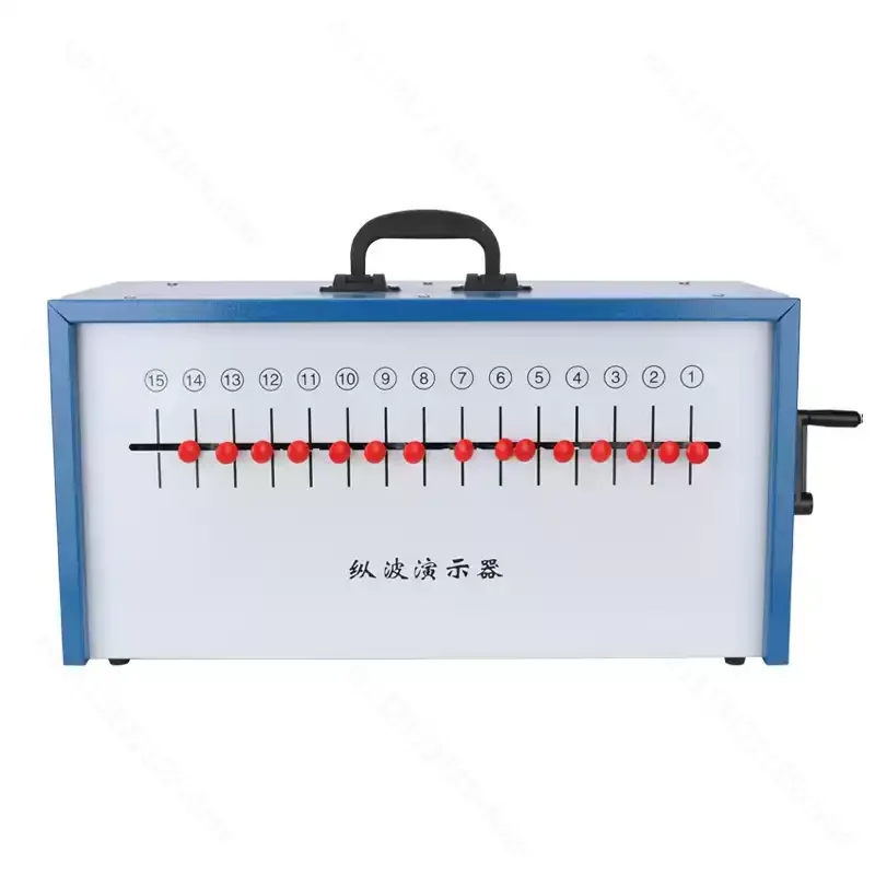 1Pcs J22012 Longitudinal and Transverse Wave Demonstrator With Handle Physics Experiment Teaching Instrument Wave Demonstration